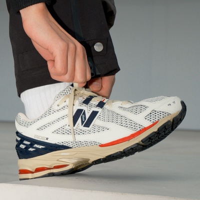 New Balance NB 1906R 复古透气低帮跑步鞋 男女同款 白色M1906RR