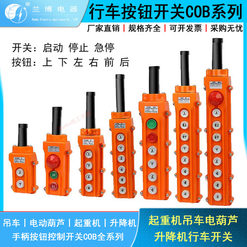 电动葫芦吊车起重按钮行车开关