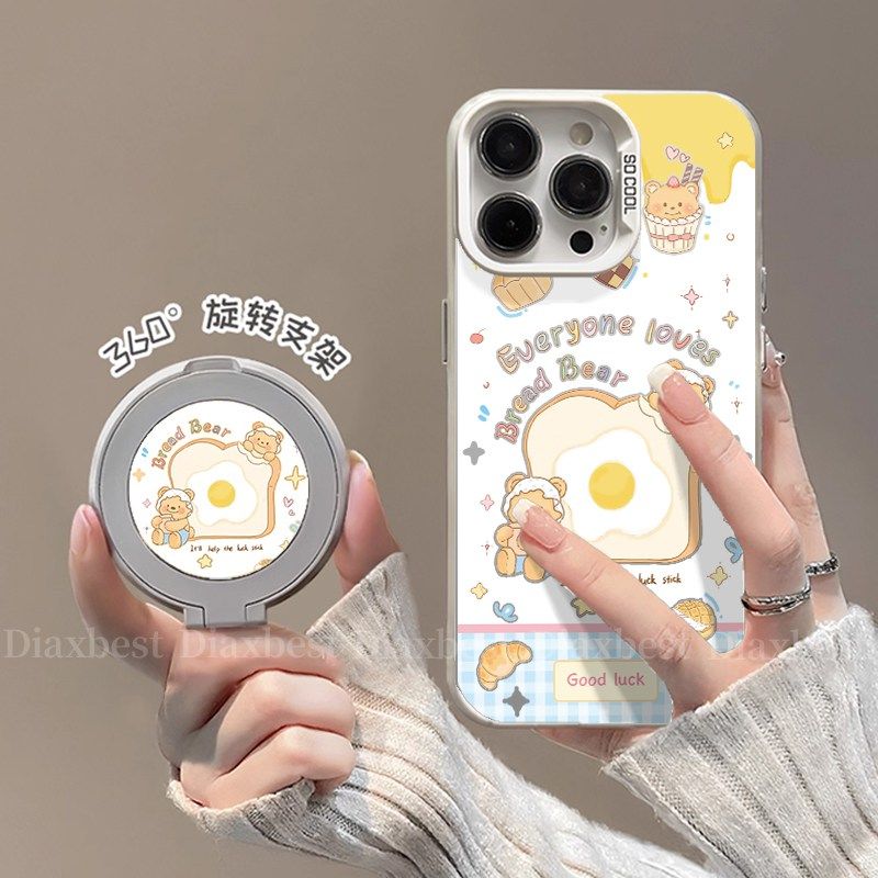 适用oppoa97手机彩银支架壳