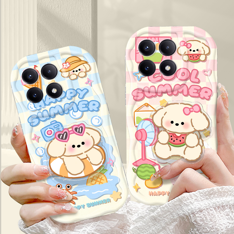 适用于红米k70奶油纹西瓜