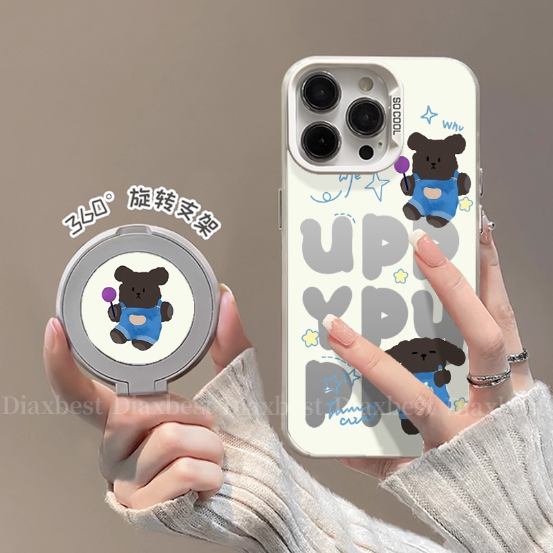 适用一加12手机彩银支架壳