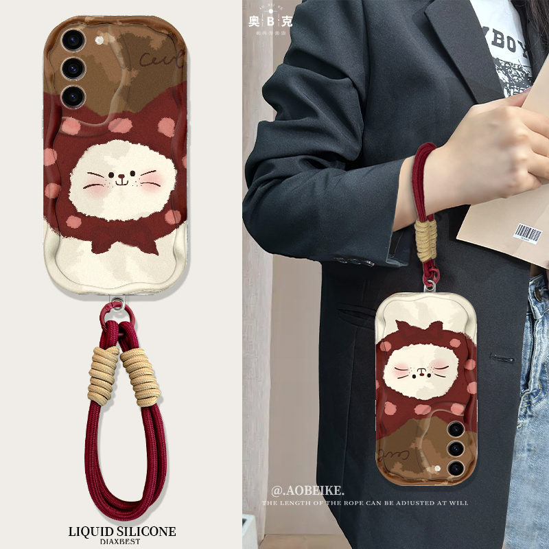 适用于奶油框三星GalaxyS24大狗