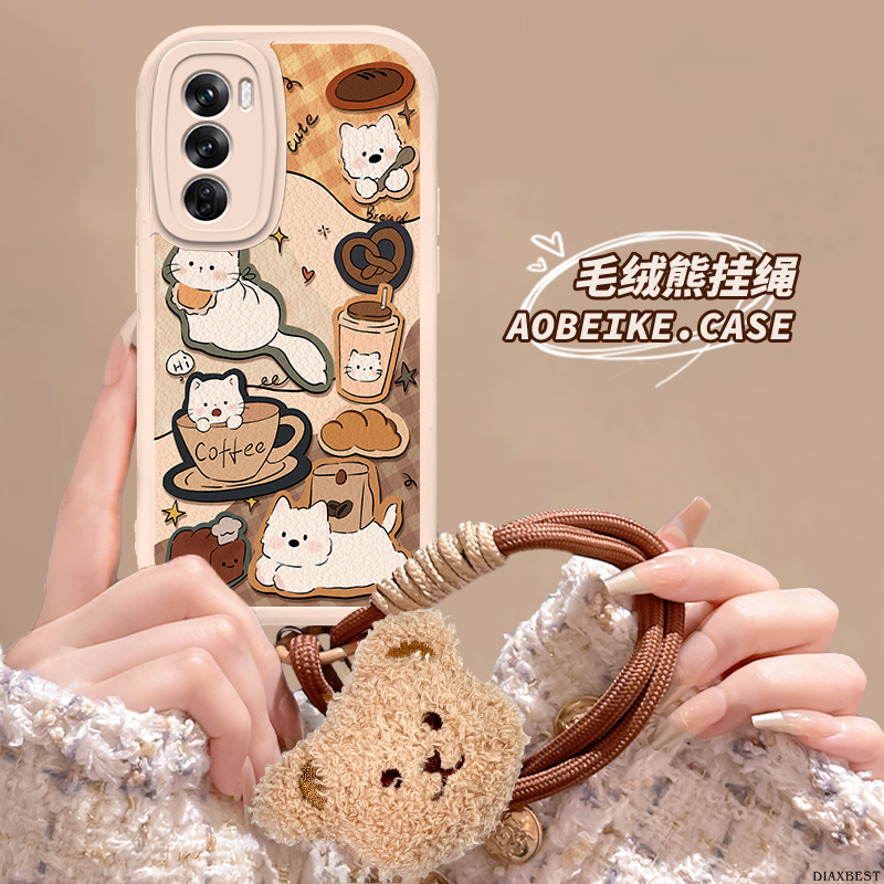 适用于OPPO-Reno12手机壳猫咖