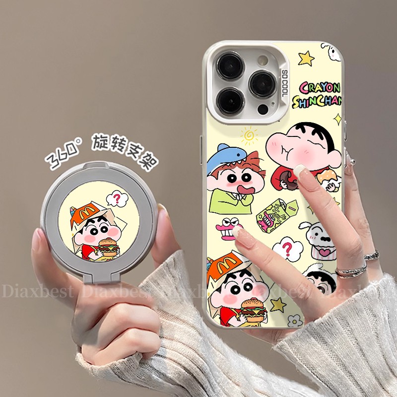 适用iqoo12手机彩银支架壳