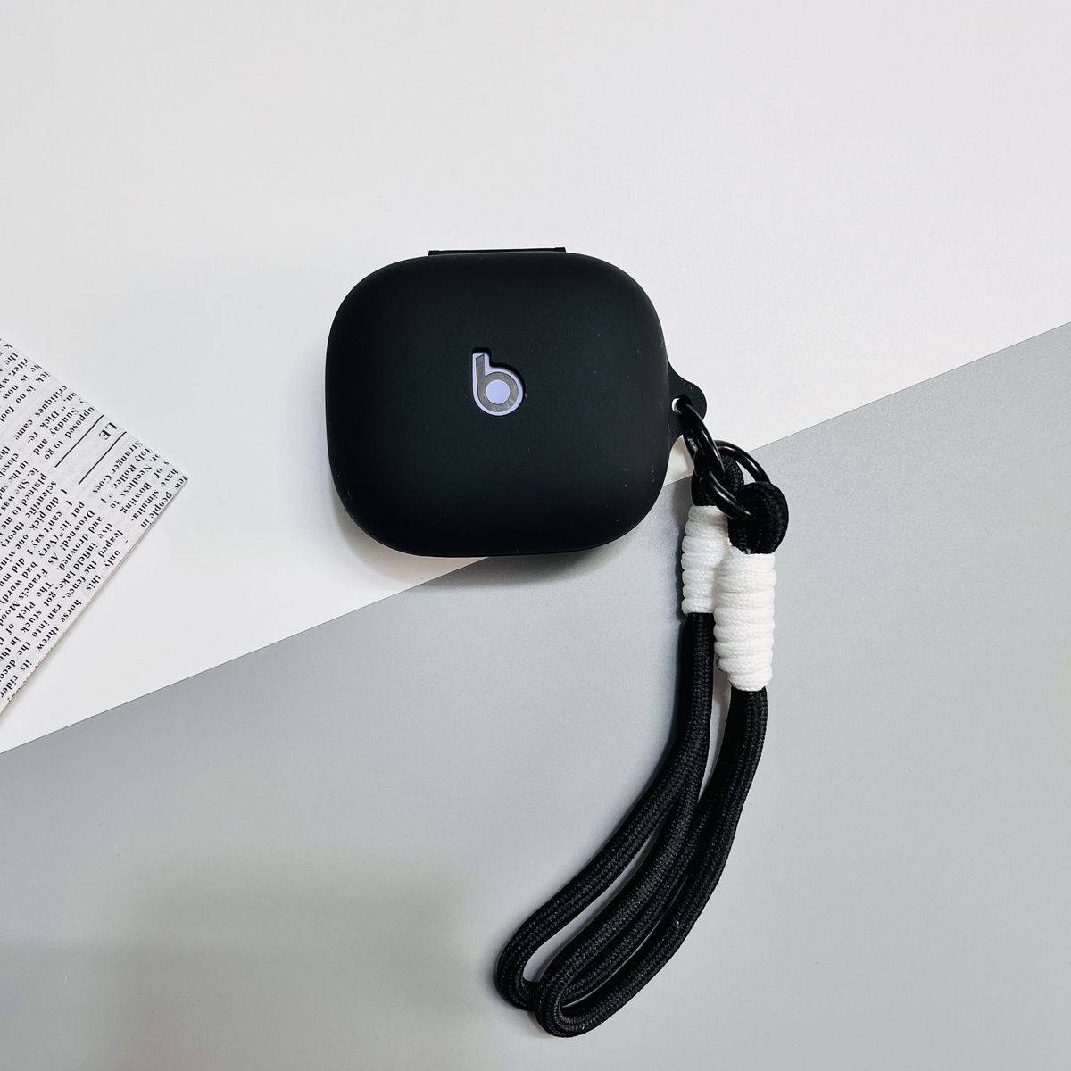 适用于2025魔音Powerbeats Pro 2耳机保护套硅胶软壳一体简约壳Powerbeats Fit2025版耳机保护套创意露标潮壳