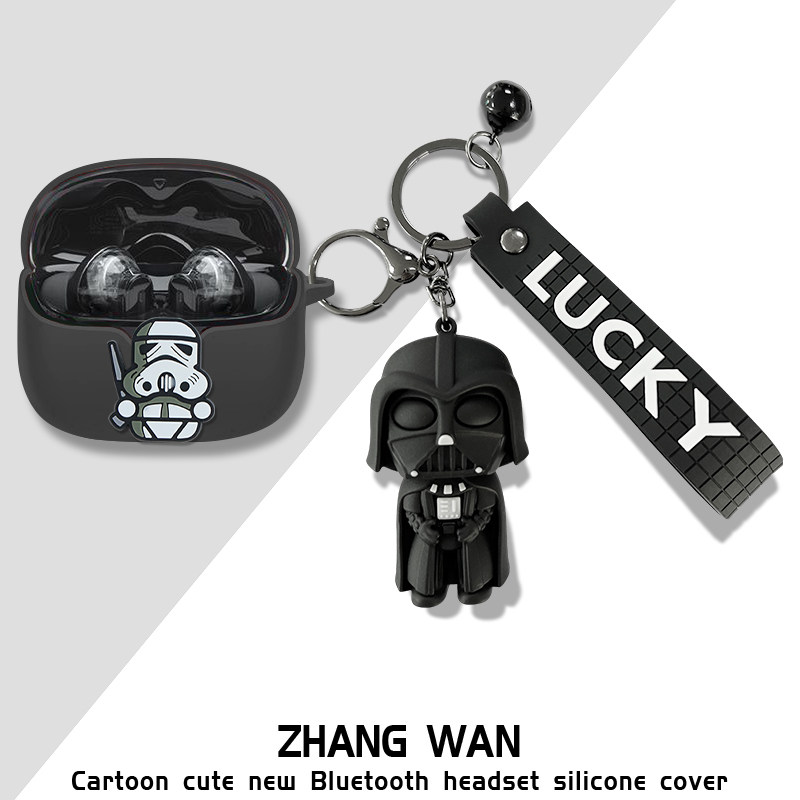 适用新款JBL TUNE BUDS2代耳机套卡通动漫硅胶软壳jbl琉璃豆2耳机充电盒保护套jbl tune buds2琉璃豆耳机护套