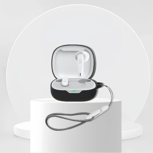 适用jbl wave flex2耳机保护套硅胶连体防摔JBL WAVE FLEX蓝牙耳机套jblwaveflex2代耳机充电仓盒收纳盒防摔