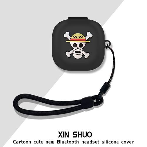 适用QCY Melobuds ANC保护套硅胶卡通动漫软壳全包连体壳QCY Melobuds ANC真无线蓝牙耳机充电仓盒软壳卡通