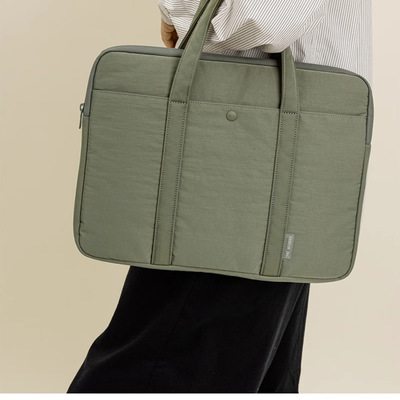 手提2025新款大容量笔记本电脑包适用14寸苹果macbookair13.6英寸pro13.3联想15.6华为matebook防震托特包16