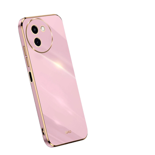 适用vivo Y100手机壳Y78t电镀Y200i轻奢女Y35M+超薄y52s55s硅胶y70s73s74s76s软壳y50y51全包71t简约y33e3/7s