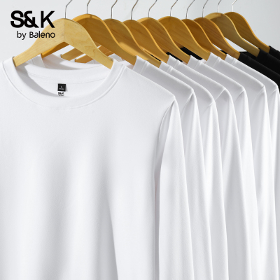 班尼路双面绒打底衫男款冬季圆领