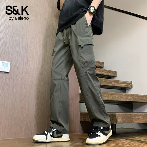 班尼路SK2026新款春夏男士休闲裤