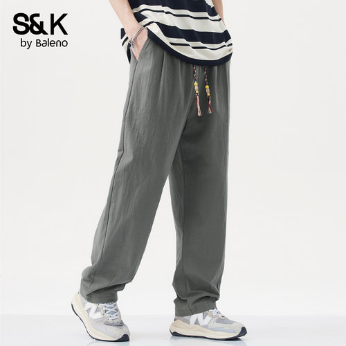 班尼路SK2026新款春夏男士休闲裤