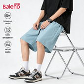 男士 夏季 潮流美式 班尼路五分短裤 抽绳沙滩裤 子宽松过膝中裤 新款