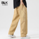 多口袋休闲长裤 班尼路SK机能风宽松直筒工装 春季 2026新款 裤 男士