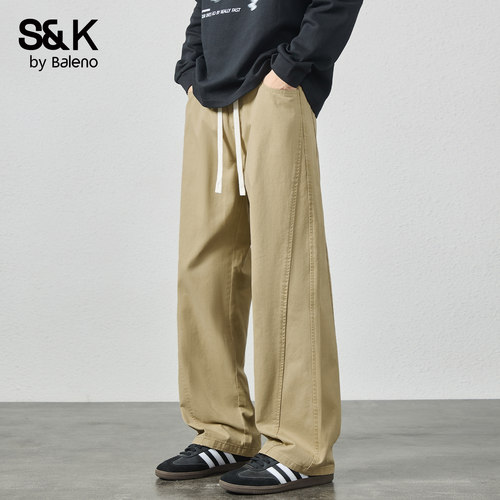 班尼路SK2026新款春夏男士休闲裤