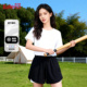 班尼路白色凉感速干运动套装 两件套M t恤短裤 女2026夏新款 正肩短袖