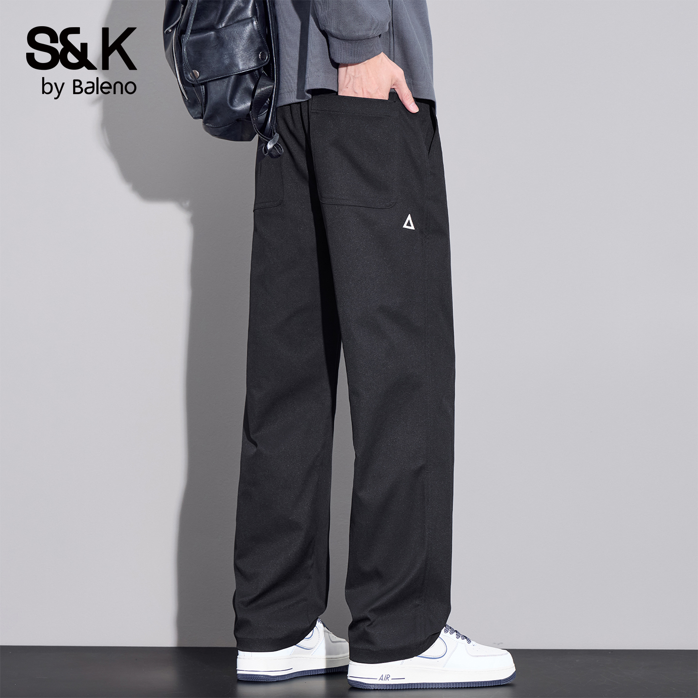 班尼路SK潮流百搭宽松阔腿