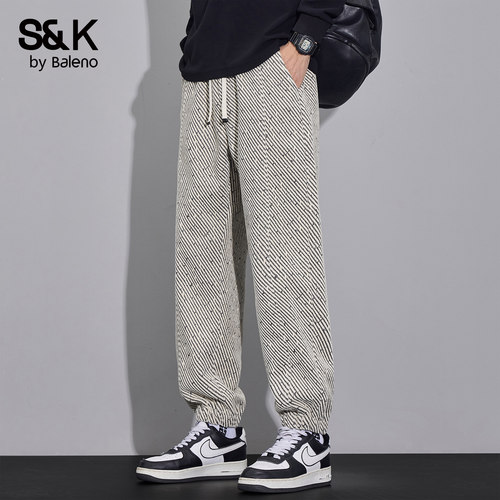 班尼路SK2026新款春夏男士休闲裤