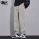 长裤 班尼路SK束脚休闲裤 子YS 新款 条纹宽松百搭潮流时尚 男士 秋冬季