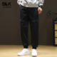 宽松百搭抽绳长裤 班尼路SK工装 子YS 春季 2026新款 风束脚休闲裤 男士