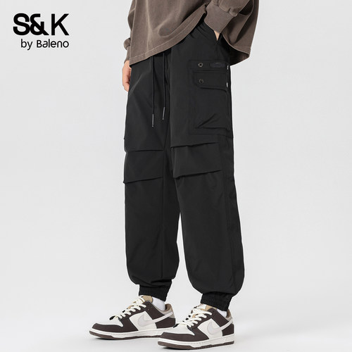班尼路SK2026新款春夏男士休闲裤