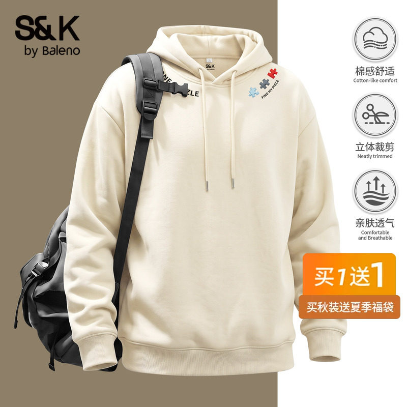 班尼路S&K系列男士连帽卫衣秋季图片