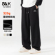 男春季 2026年新款 重磅棉珠地亲肤休闲裤 班尼路S&K卫裤 青少年裤 子A