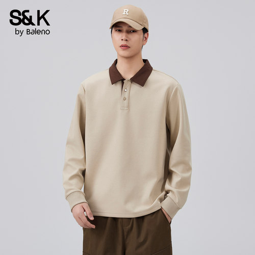 班尼路SK春夏新款男士POLO衫卫衣