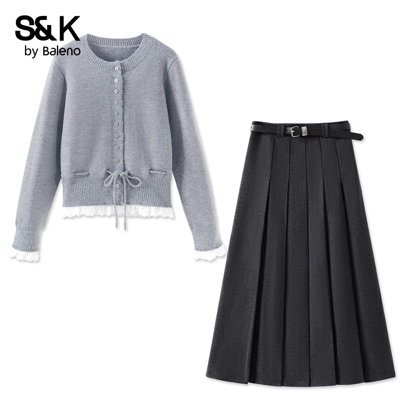 韩系早秋穿搭套装女款2025秋季