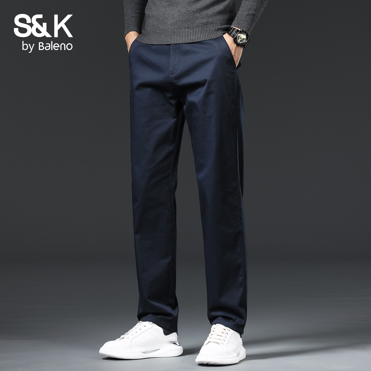 班尼路SK高端休闲裤男士秋季新款