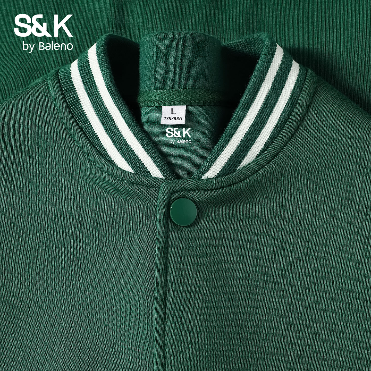 班尼路S&K男款拼接休闲夹克外套