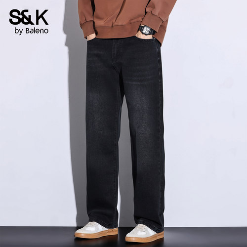 班尼路SK2026新款春夏男士牛仔裤