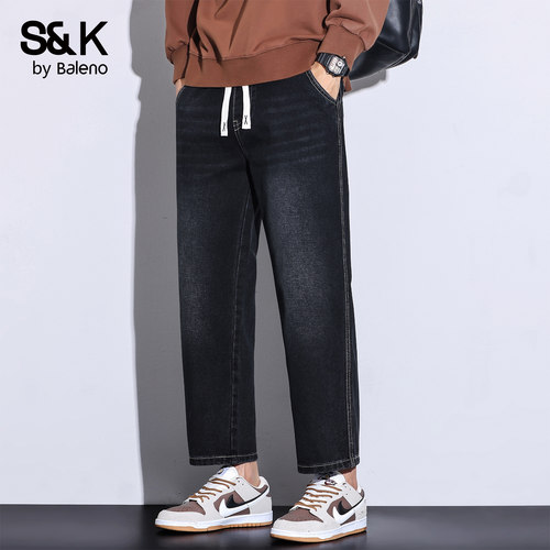 班尼路SK2026新款春夏男士牛仔裤