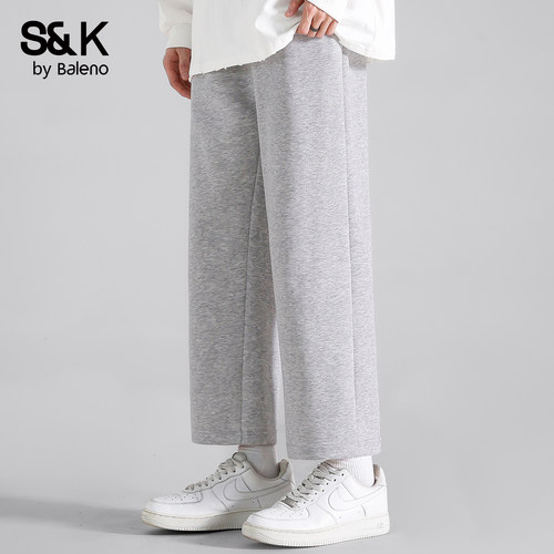 班尼路SK夏季九分休闲裤男款宽松