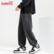 休闲裤 男新款 秋季 班尼路美式 潮牌高街百搭设计感宽松束脚阔腿裤