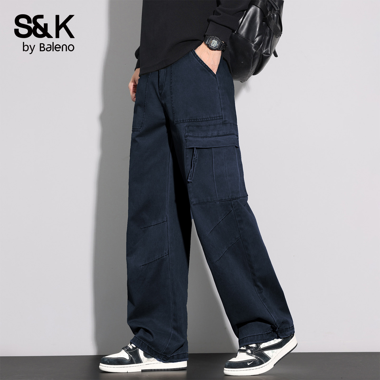 班尼路SK纯棉休闲裤男士秋季新款