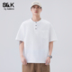 班尼路SK亨利领短袖 纯棉宽松百搭休闲上衣YS 2026新款 T恤男士 夏季