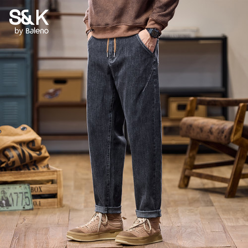 班尼路SK2026新款春夏男士牛仔裤