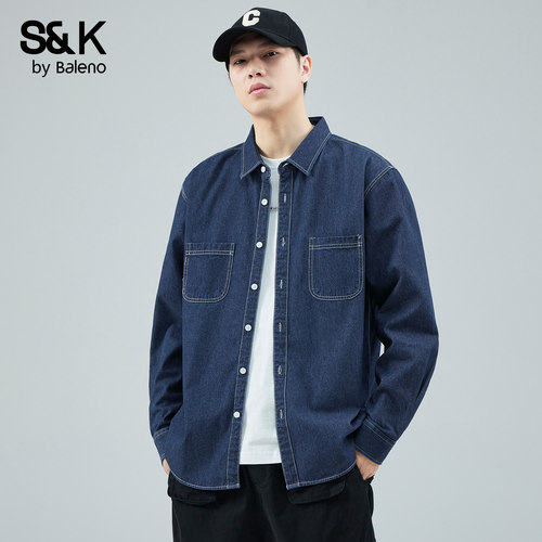 班尼路SK2026新款春夏季男士衬衫