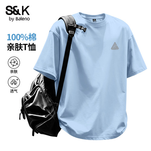 班尼路S&K系列男士短袖t恤夏季