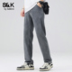 男款 春季 宽松商务舒适直筒修身 班尼路SK莱赛尔休闲牛仔裤 男长裤
