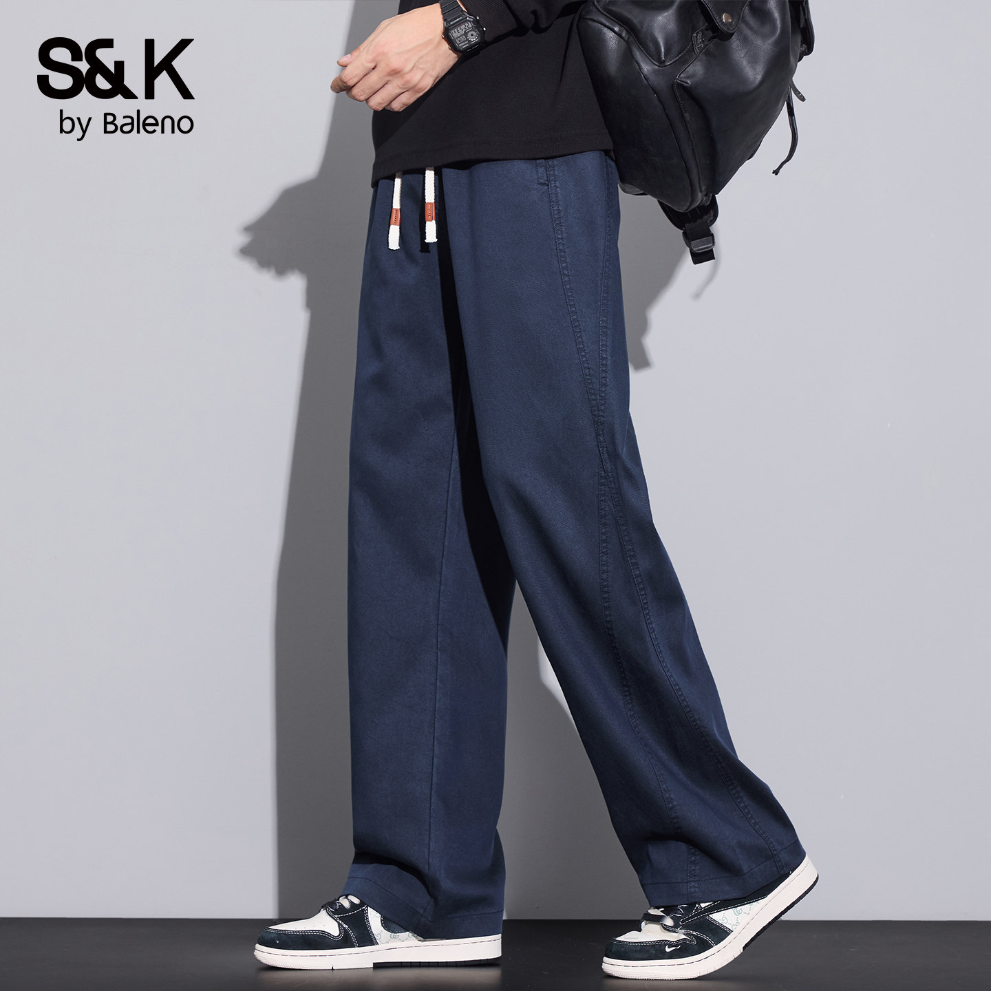 班尼路SK美式潮牌休闲裤男士宽松