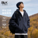 拉链开衫 班尼路S&K系列外套男款 连帽卫衣男士 新款 休闲上衣LF 春季