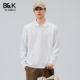 百搭休闲宽松上衣男款 班尼路SK长袖 2025秋季 新款 翻领Polo衫 男士