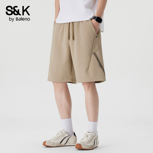 班尼路SK系列夏季2026新款男短裤