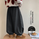 加厚儿童休闲卫裤 女童加绒裤 洋气女孩香蕉裤 冬装 子秋冬款 2026新款