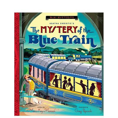 【预售】蓝色列车之谜Mystery of The Blue Train【小侦探系列Mini Mysteries】英文进口原版儿童绘本图书MARCI KAY MONSON