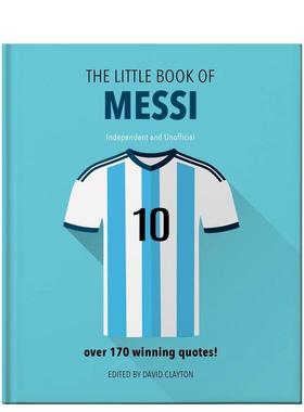 【预售】梅西小书：170多条获胜语录！ 【The Little Guide to】Messi: Over 170 Winning Quotes!  英文运动原版图书外版进口书