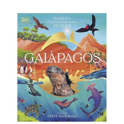 【现货】加拉帕戈斯：独特的自然奇观世界Galapagos: A Unique World of Natural Wonders  英文进口原版儿童绘本图书 9-12岁 DK
